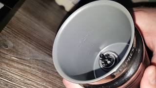 How to use a Nespresso Aeroccino Milk Frother  A Quick and Simple Guide [upl. by Nylrebmik]