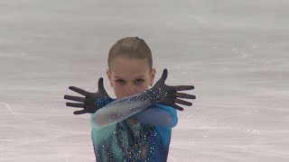 Alexandra TRUSOVA RUS Brisbane Ladies Free skating  ISU JGP 2017 [upl. by Lokkin833]