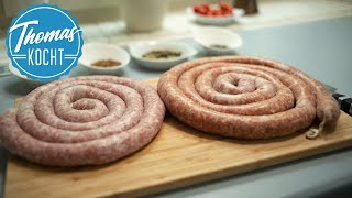 Bratwurst selber machen  so einfach ist das [upl. by Puritan]