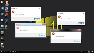 How to Fix All ExplorerExe Errors in Windows 1078 [upl. by Manchester]