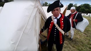 Revolutionary War Reenacting Part 1 [upl. by Assilym]