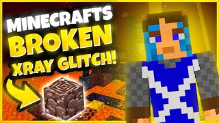 Minecrafts MOST BROKEN Xray Glitch [upl. by Ithaman]