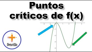 Como hallar los puntos críticos de una función [upl. by Llerihs]