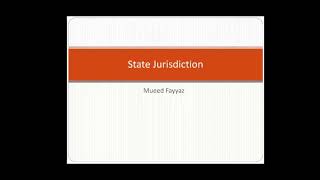 State Jurisdiction kinds and principles under International Law [upl. by Nosmirc475]