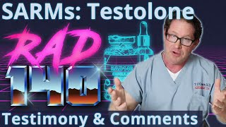 SARMs Testolone  RAD140  Testimony amp Comments [upl. by Sacram986]