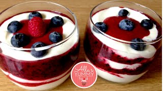 Quick and Healthy Cottage Cheese Dessert Recipe  Творожноягодный десерт [upl. by Teryl]