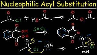 Nucleophilic Acyl Substitution Reaction Mechanism  Carboxylic Acid Derivatives Organic Chemistry [upl. by Kane]