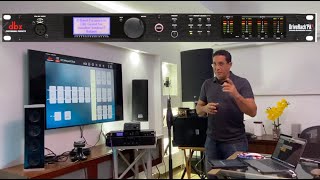 como usar un DBX Driverack pa2 [upl. by Bowe]
