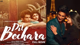 Dil Bechara Sushant Singh Rajput Full Movie 2020 I Sanjana Sanghi I AR Rahman I Promotional Event [upl. by Melmon]