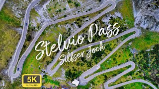 Passo dello Stelvio 2020  Stelvio Pass by drone 5K UHD Stilfser Joch [upl. by Row]