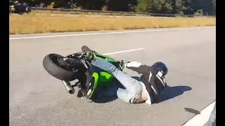 MOTORCYCLE CRASHES COMPILATION  STUPID amp BAD Drivers Caught On CAMERA Ep 07 [upl. by Simson]