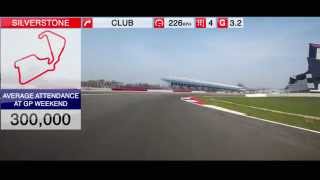 Silverstone  Grand Prix Circuit Lap [upl. by Eiderf]