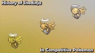 How GOOD was Shedinja ACTUALLY  History of Shedinja in Competitive Pokemon Gens 37 [upl. by Salamone]