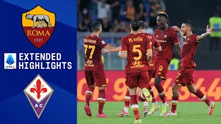 Roma vs Fiorentina Extended Highlights  Serie A  CBS Sports Golazo [upl. by Ireland996]