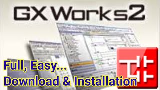 how to download GX Works2  Mitsubishi plc programing software kaise download karen plcprogramming [upl. by Fabyola345]