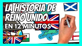 ✅ La historia de REINO UNIDO y el IMPERIO BRITÁNICO en 12 minutos  Resumen rápido y fácil [upl. by Gobert]