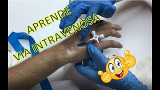 Aprende a Canalizar VÍA INTRAVENOSA Venoclisis [upl. by Dickey]