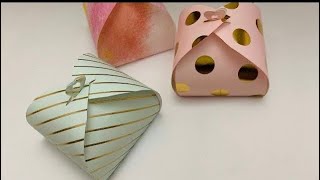 Origami gift boxHow to make origami gift boxDIY gift box [upl. by Evelunn]