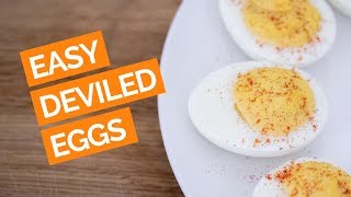 Easy Deviled Egg Recipe [upl. by Ainahs]