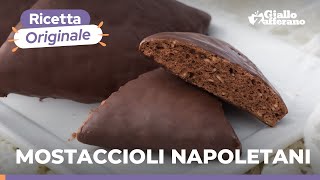 Mostaccioli napoletani RICETTA ORIGINALE [upl. by Llezniuq]