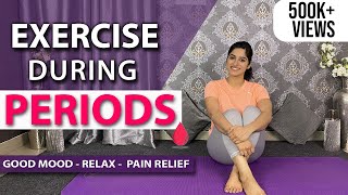 15 mins Exercise during Periods  By GunjanShouts [upl. by Nyleuqcaj968]