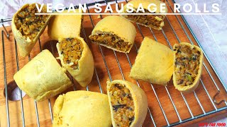 How to make delicious Vegan Sausage Rolls [upl. by Sucramd373]