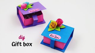 DIY Gift Box Ideas  How To Make a Gift Box  Handmade Gift Box  Origami box [upl. by Anjanette326]