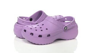 Crocs Classic Platform Clog SKU 9479154 [upl. by Susi706]