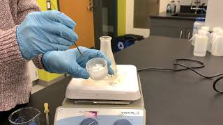 Synthesis of salicylic acid from wintergreen oil [upl. by Brittne758]