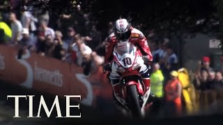 The Isle Of Men The Worlds Deadliest Motorcycle Race  TIME [upl. by Laeynad396]