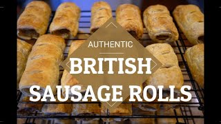 Authentic British Sausage Rolls [upl. by Esimehc]