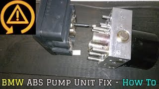 BMW Dynamic Stability Control Fault  Fixed  How To DIY [upl. by Aileme]