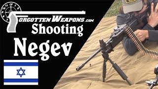 Shooting the Negev LMG [upl. by Nytsirc168]