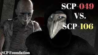 SCP049 VS SCP106 SFM [upl. by Rehpotsirhk]