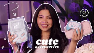 CUTE Nintendo Switch Accessories  A GeekShare  Stogatech Haul [upl. by Etnoval]