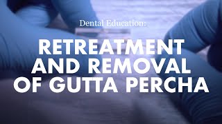 Endodontics Retreatment and removal of Gutta Percha [upl. by Dorweiler]