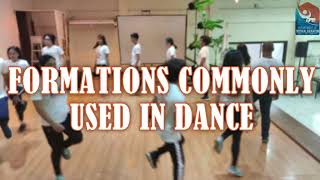 FORMATIONS COMMONLY USED IN DANCE [upl. by Nilesoj]