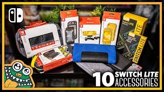 10 Nintendo Switch Lite Accessories  HAULED NS 🛒 Ep07  List and Overview [upl. by Inattyrb]