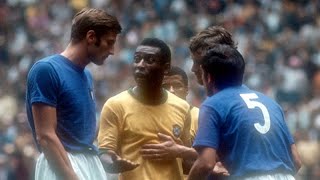 BrasileItalia 41 Mondiali 1970 FINALE [upl. by Terraj]