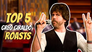 Top 5 Greg Giraldo Roast Appearances [upl. by Luapnaes87]