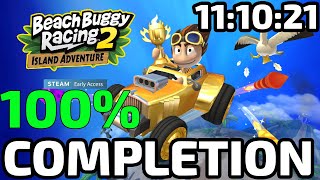 Beach Buggy Racing 2 island Adventure 100 Completion  Full Game Walkthrough 1080p 60fps [upl. by Yonatan]