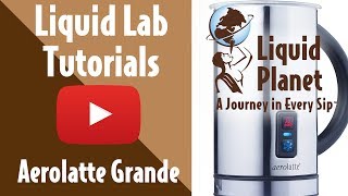 Liquid Lab  Aerolatte Grande Milk Frother [upl. by Gnilyarg566]