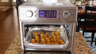 How To Make The Fastest Air Fried Popcorn Shrimp  Featuring HomeRusso Air Fryer Oven  Episode 318 [upl. by Aikym499]