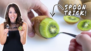 How to Cut a Kiwi  3 Easy Ways [upl. by Utham]