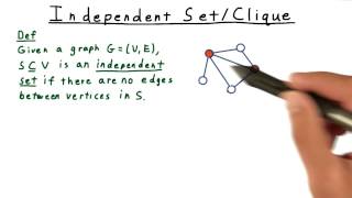 Independent Set  Georgia Tech  Computability Complexity Theory Complexity [upl. by Sairahcaz]