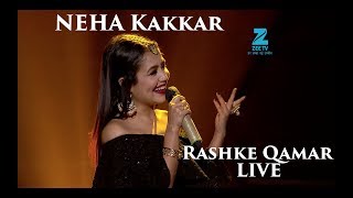 Neha Kakkar  Rashke Qamar LIVE  Riya  SaReGaMaPa Lil Champs [upl. by Anassor]