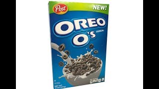 OREO Os Cereal unwrapping [upl. by Missi629]