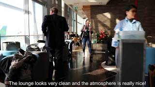 Lounge review AER LINGUS at Dublin Airport [upl. by Heigl]