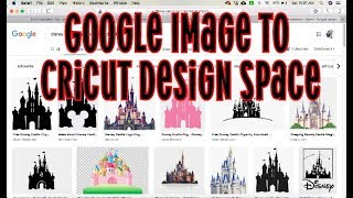 How to download image from google and upload into Cricut design space [upl. by Ecnerwal847]