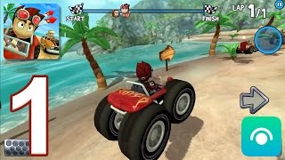 Beach Buggy Racing  Gameplay Walkthrough Part 1  Easy Street iOS Android [upl. by Mis]